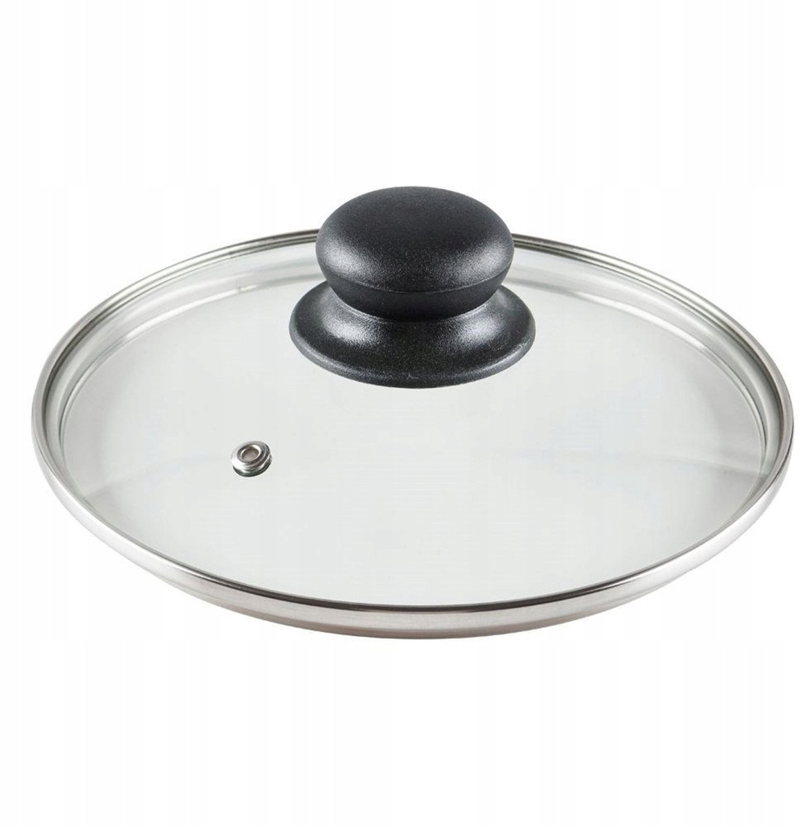 Glazen Pan Deksel met Ontluchter - 18 cm Universeel