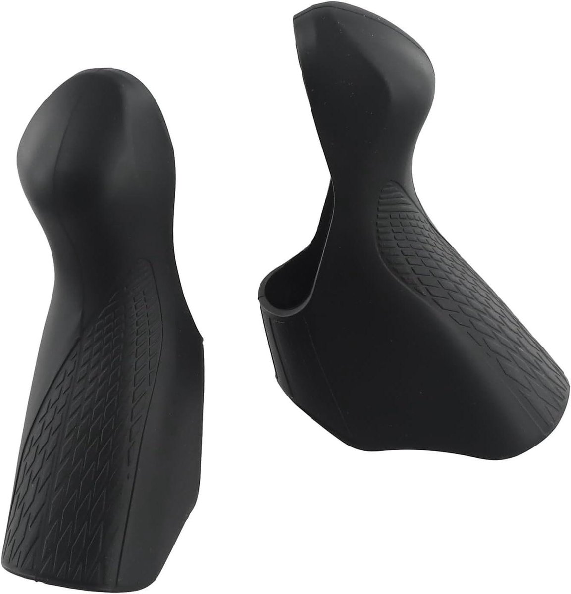 Fiets remhendel kappen - Remgreep covers - Fietsen verbeteren - Specifiek voor ST-5700 - 10x5 cm - Zwart