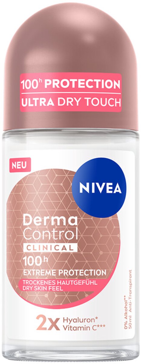 NIVEA Derma Control Clinical Roll-On - 50 ml