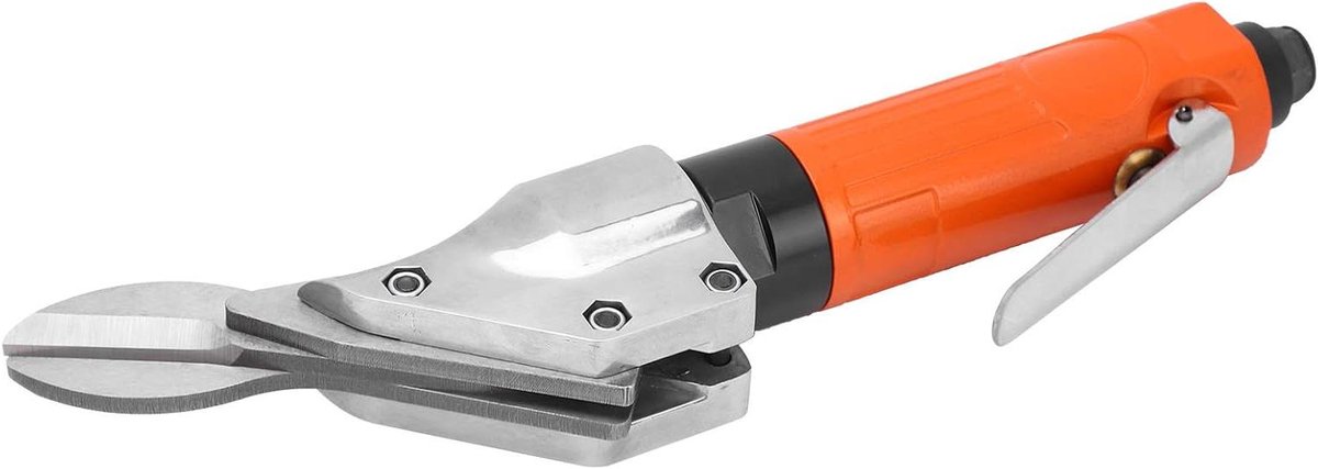 Pneumatische Metaalschaar - Lucht Schaar - Metaal Bewerken - Ergonomisch Ontwerp - 1.2mm Snijcapaciteit - Oranje