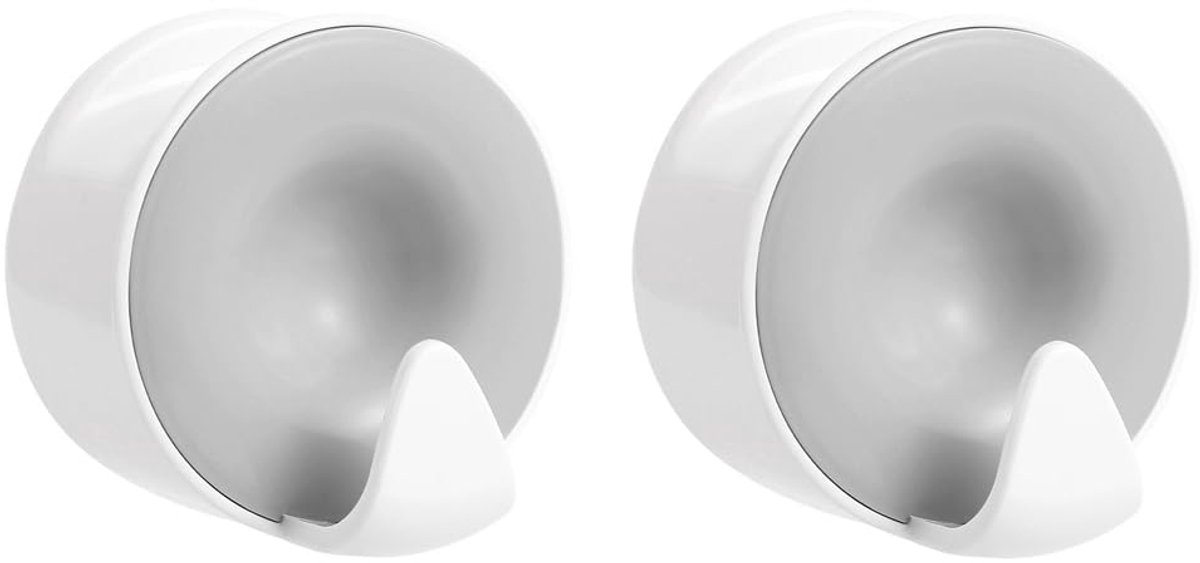 Universele hoofdtelefoonhouder met plakstrip voor gaming-hoofdtelefoons, bureau-/muurbevestiging, geschikt voor alle hoofdtelefoons (4 stuks).