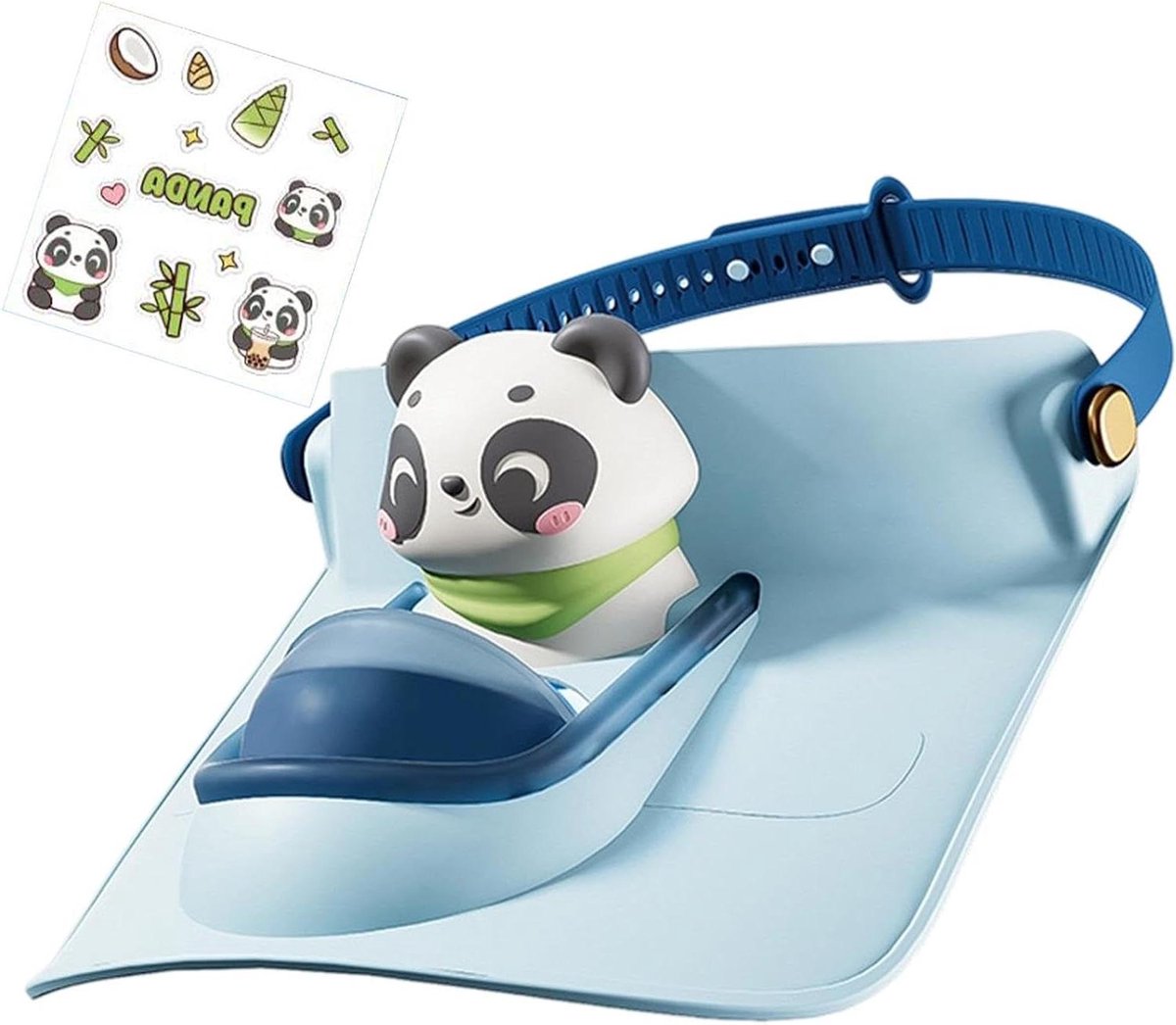 Zonnehoed Kinderen - Zomerhoed Kinder - Buiten Spelen - Met Ventilator - 43-59 cm Omtrek - Multicolor