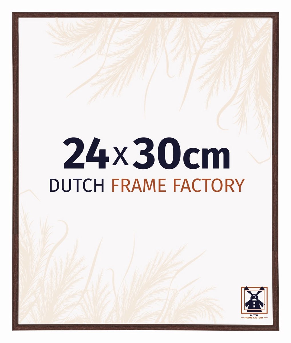Dutch Frame Factory Fotolijst 24x30 cm - Kunststof - Bruin - Angers