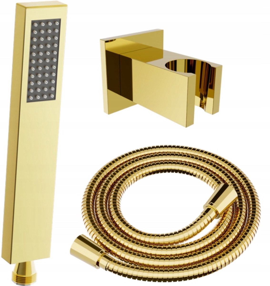 Mexen Doucheset R-02 Handdouche, Slang & Houder - Goud