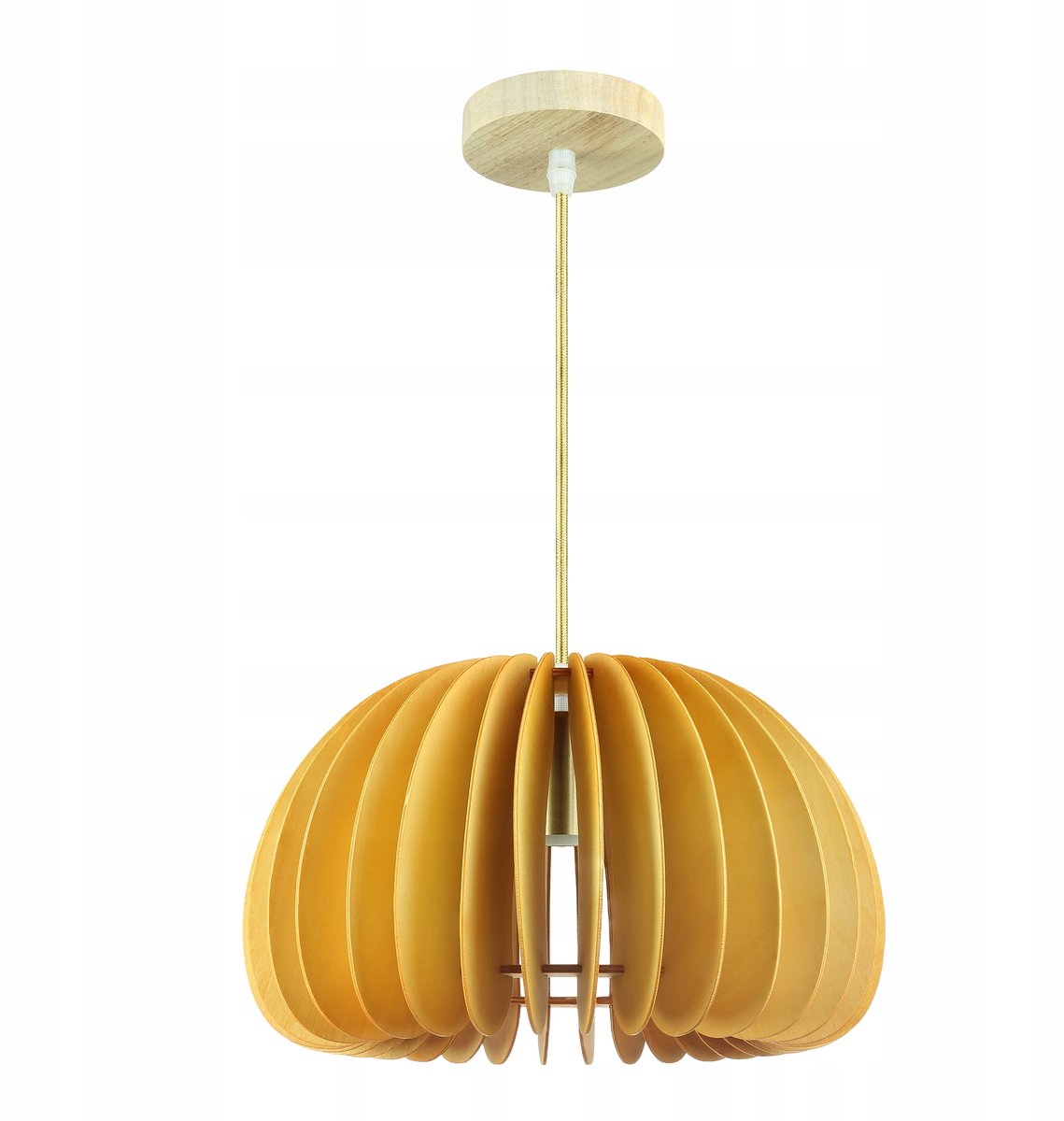 Houten Hanglamp Boho E27 - Sfeervolle decoratie voor ieder interieur