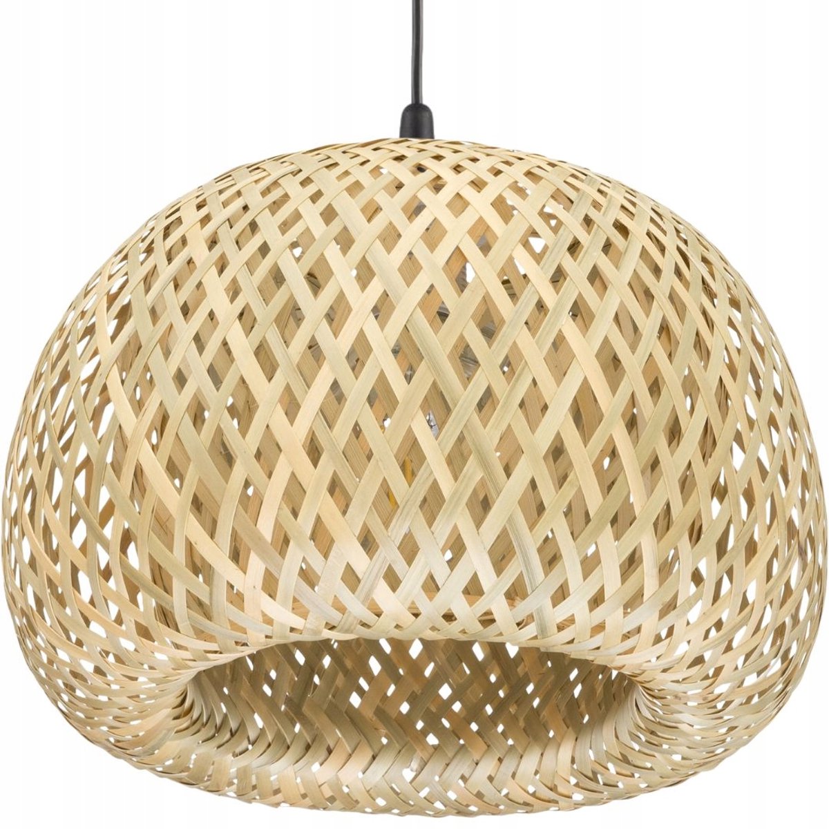 BOHO Bamboe Hanglamp 30cm - Natuurlijk en Sfeervol