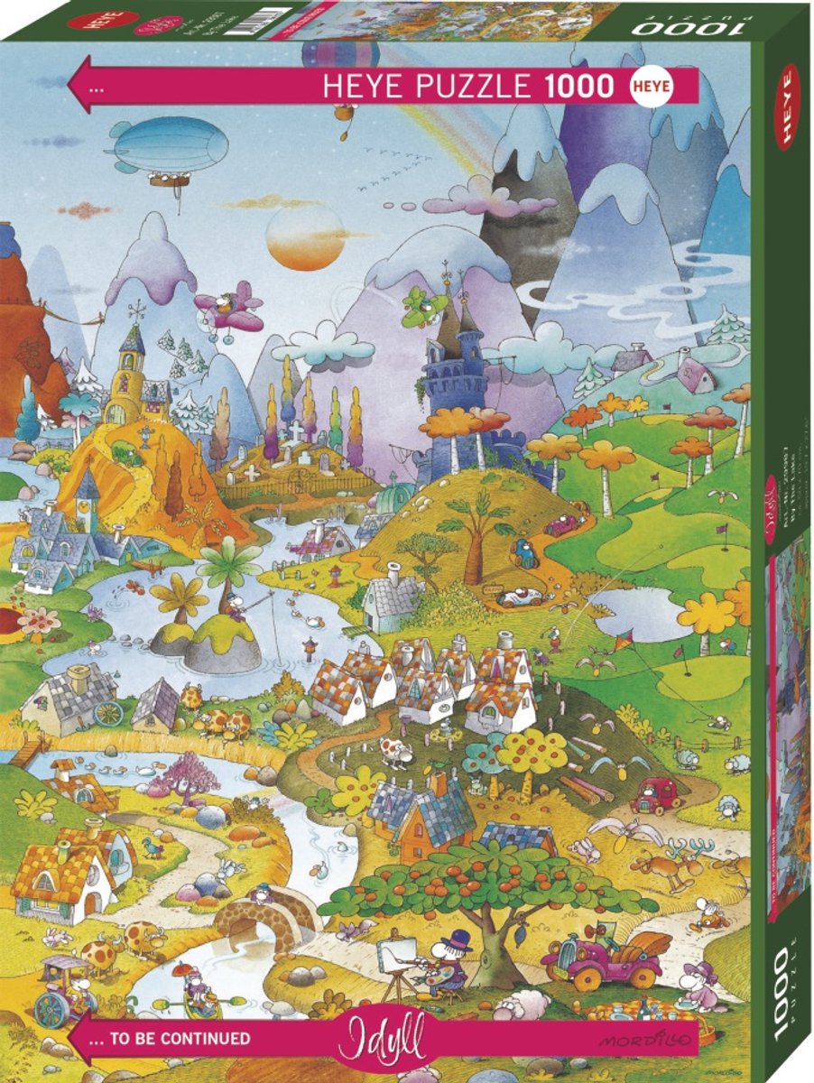 Heye Puzzel Puz. Aan het meer.