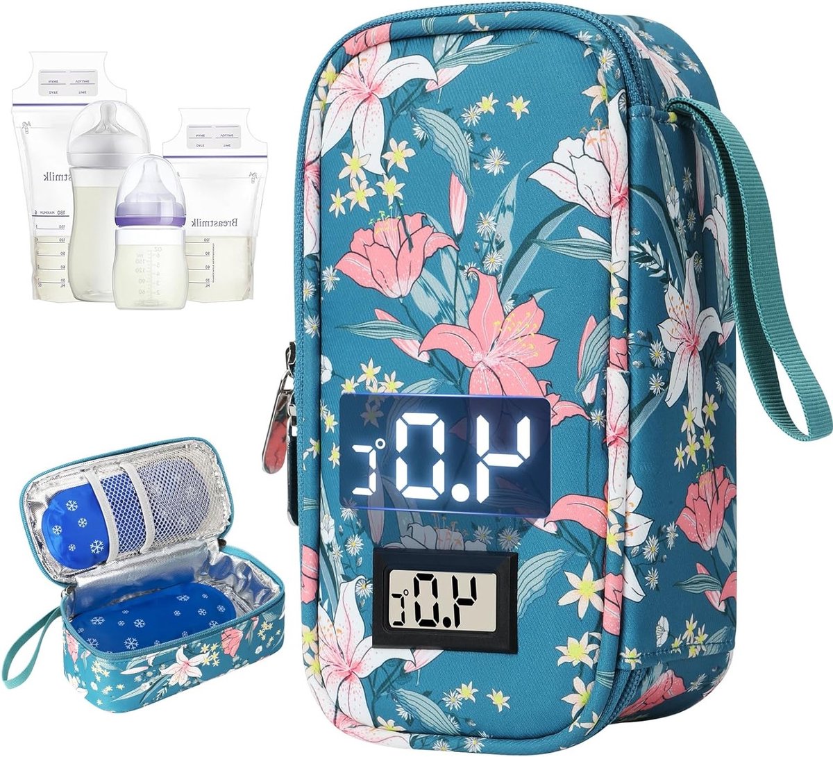 Koeltas voor Borstvoeding en Reis - Ideaal voor Moeders, Handig en Compact, Houdt Melk Vers