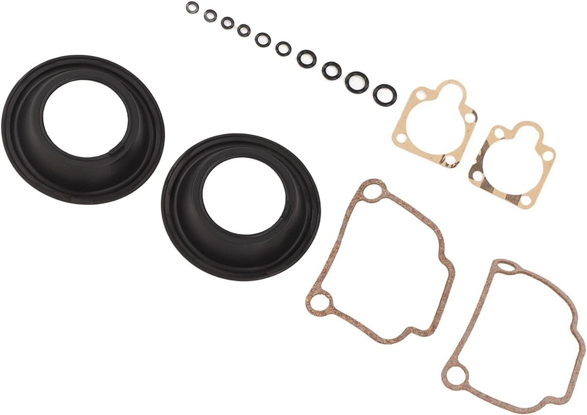 Rubber Carburateur Reparatieset voor Motorfietsen, 16-delige Vervangingsset voor BING CV 32mm, Geschikt voor R65 R75 R80 R90 R100
