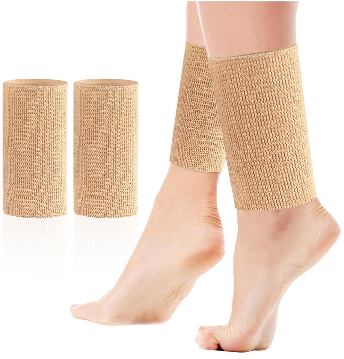 Gel enkelbescherming enkelbandage enkelpads voor heren dames kunstschaatsen - bescherming tijdens het schaatsen .
