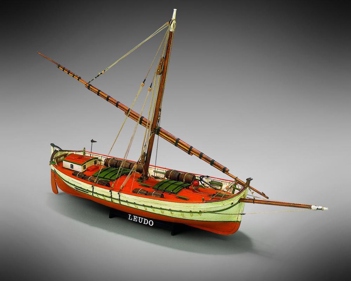 Mamoli MV29 Leudo houten scheepsmodel schaal 1:32 DIY