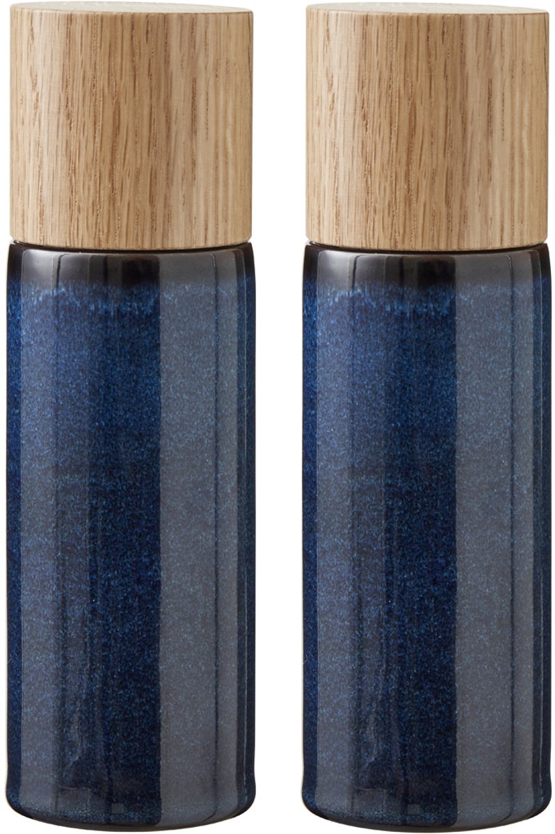 BITZ Peper en Zout Dia. 5,0 x 16,7 cm Donkerblauw