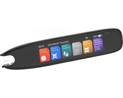 Digitale Leespen - Scanpen Vertaalpen - Taal Leren Reizen - 142 Talen Offline - 3.7 Inch Scherm - Wit