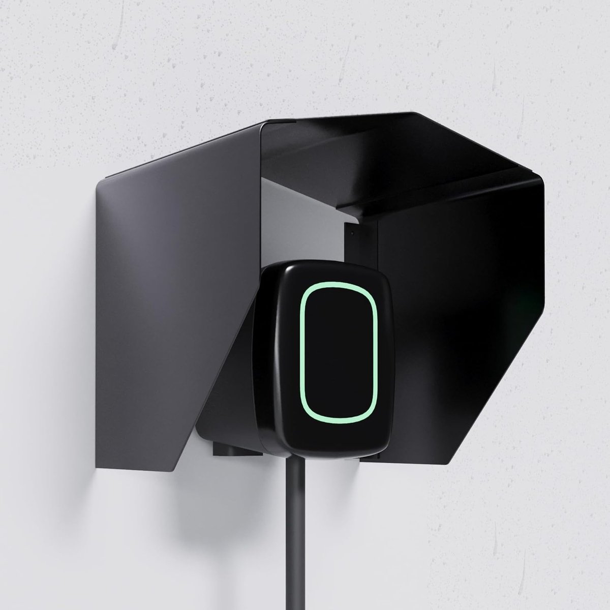 Wallbox Beschermdak - Laadpaal Overkapping - Opladen Beschermen - Universele Pasvorm - 20 x 25 x 20 cm - Metaal