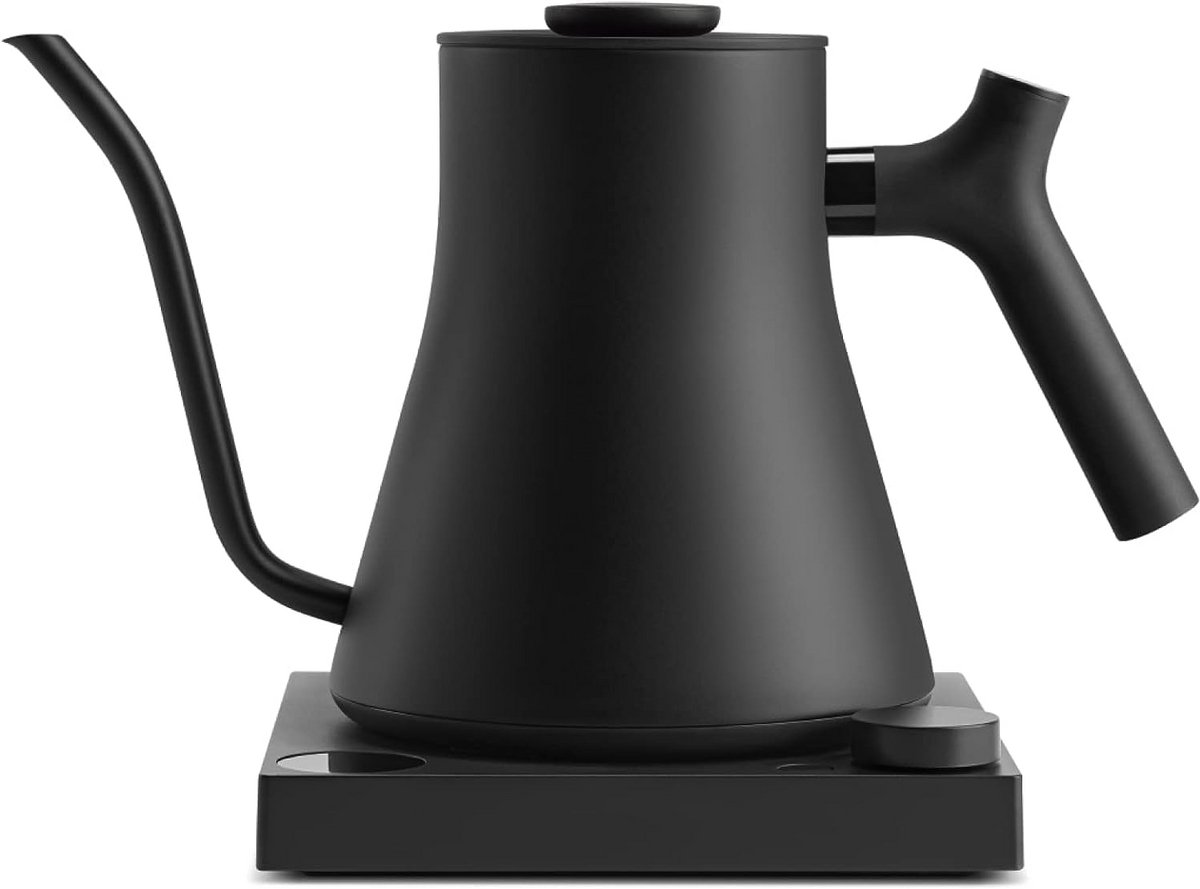 Elektrische Waterkoker - Schenkkan - Precisie Schenken - Instelbare Temperatuur - 09 Liter - Mat Zwart