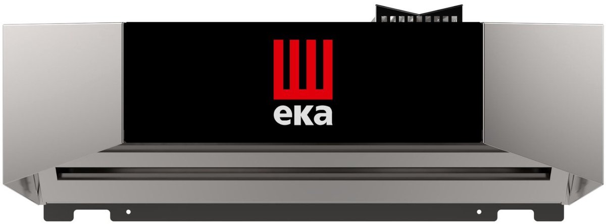 Tecnoeka Millennial Serie - Condensatie Afzuigkap - 5-pots - 600 W - AISI 430