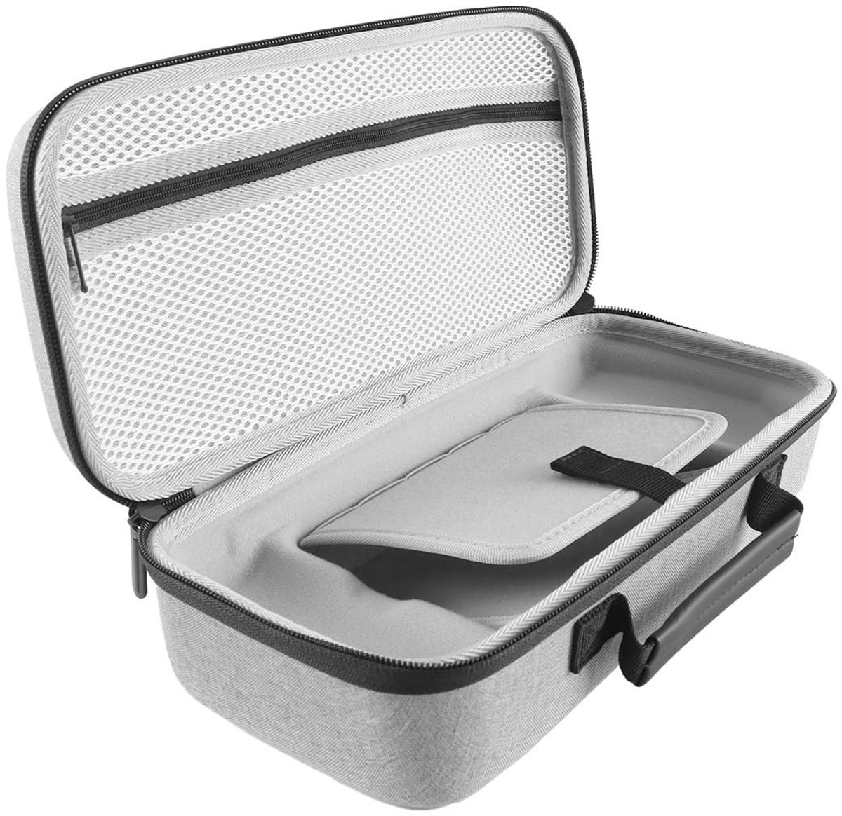 Dailygoods- Opbergkoffer Harde Buitenkant - Draagbare Beschermhoes - Lichtgewicht - Zacht Gevoerde Binnenkant - Ritssluiting - Compact Ontwerp - Gamecase