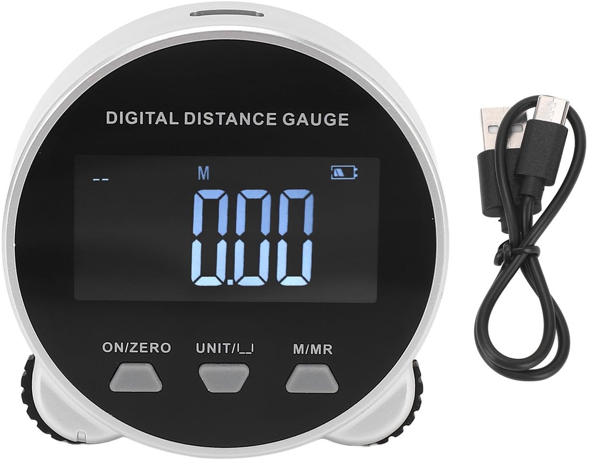 Dailygoods - Digitale Afstandsmeter met Oplaadbare Batterij en LCD-scherm