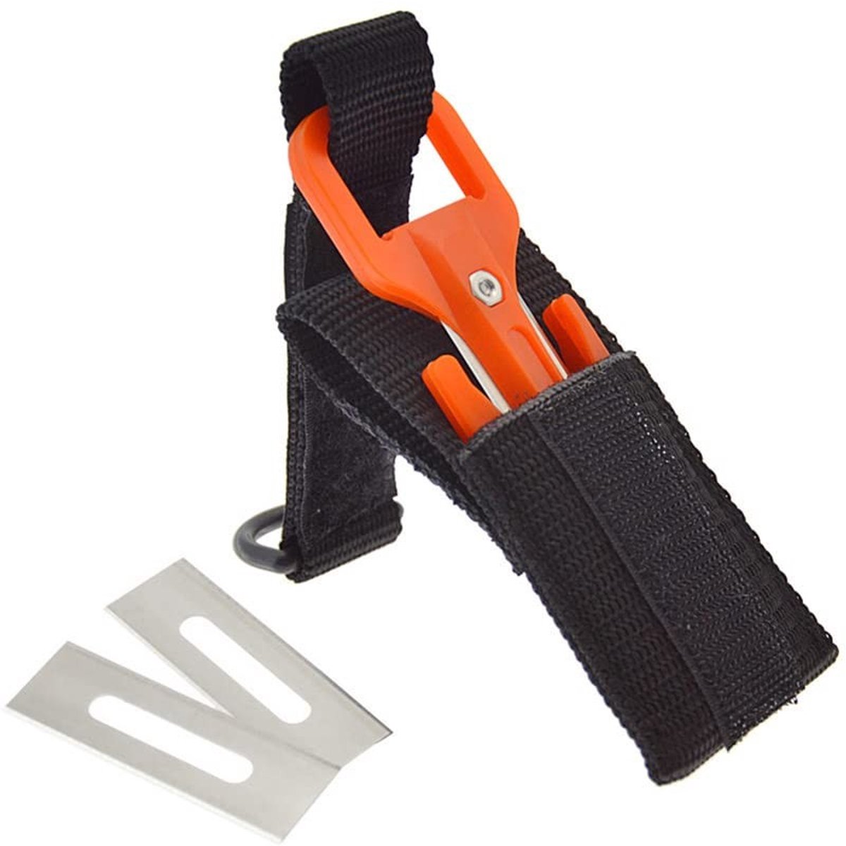 Dailygoods - Clean-UP Tool - Onderwater Line Cutter - Perfect voor duikers - Oranje - Snijden onderwater - Duikaccessoire - Compact formaat
