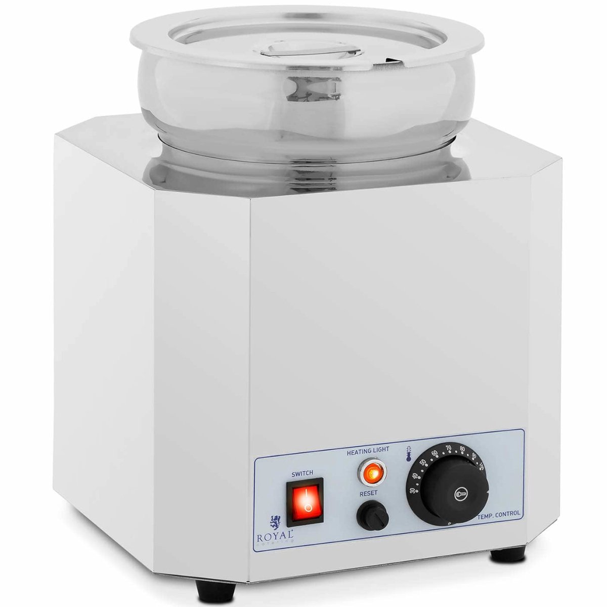 Soepstation - 7 L - 500 B - glanzend - Koninklijke Horeca - Royal Catering