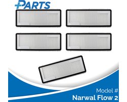 Narwal Flow 2 Filters (5 Stuks, Plus.Parts® alternatief voor CP-PJ-A00088-00-00)