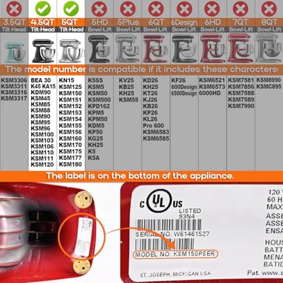 Garde opzetstuk - Mixer accessoires - Luchtige recepten maken - Duurzaam roestvrij staal - 6 draads - Zilverkleurig — afbeelding 4