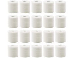 Dailygoods- Filterspons Fijne Filtering - Filterschuim - Filterspons Aquarium - 10/20 Stuks - Geschikt voor Eheim/Biopower - Hoogte 58mm - Filterwatten