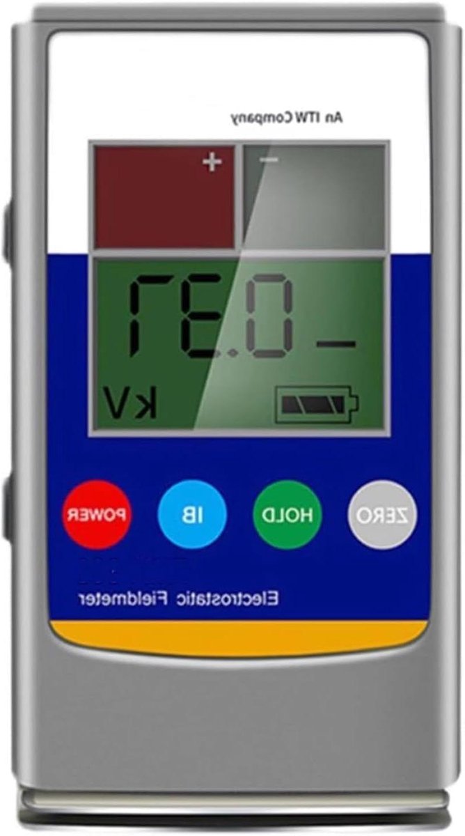 Elektrostatische Veldmeter - Statische Meter - Oppervlakte Meten - Contactloze Meting - 0-20kv Bereik - Grijs