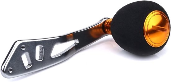 Aluminium Hengelhandvat voor Visreel - Krachtige Crank Arm met Ergonomische Knoppen voor Optimaal Vissen — afbeelding 3