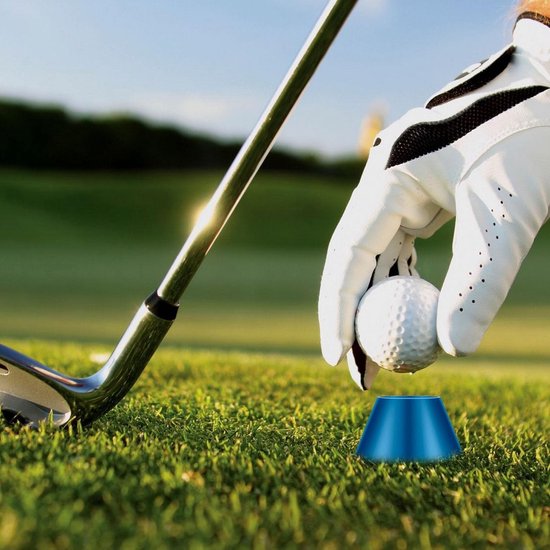 Allecto - Multicolour Rubber Golf Tees - Jumbo Hoogtes - Ideaal voor binnengebruik - Set van 4 - Perfecte grip - Duurzaam materiaal - Geschikt voor.. van Allecto — afbeelding 2