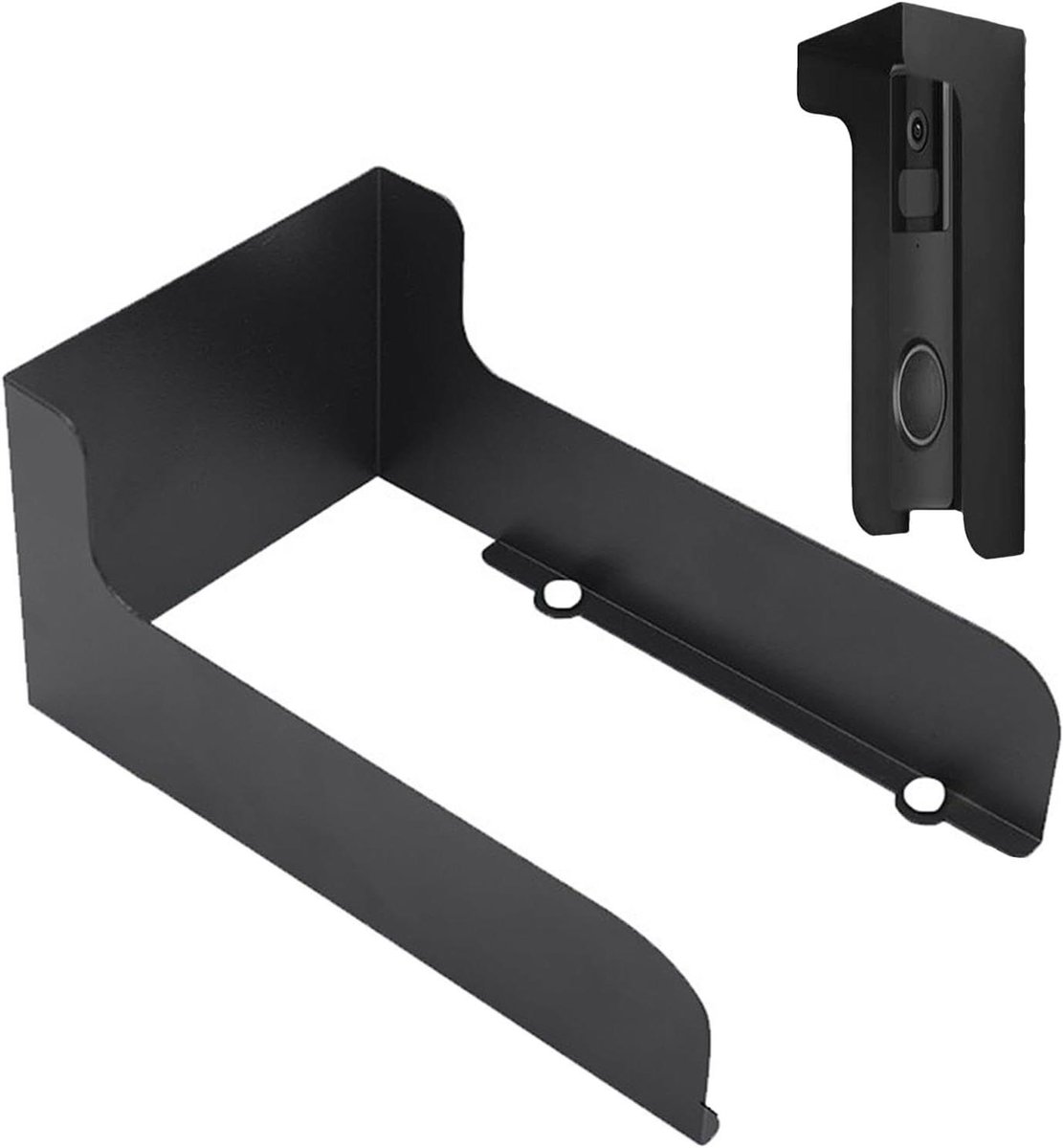 Deurbel Protector - Regenhoes Deurbel - Deurbel Beschermen - Waterdicht Zonbestendig - 15 cm - Zwart