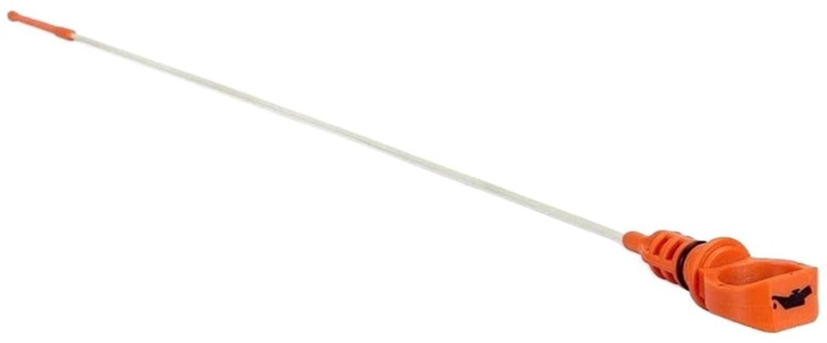 Oliepeilsensor Auto - Motoroliepeilmeter Meetinstrument - Motoronderhoud - Nauwkeurige meting - 107 g - Wit Oranje