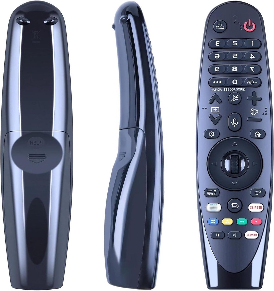 Afstandsbediening - TV Bediening - Smart TV Bediening - Direct Klaar Voor Gebruik - 10 x 5 x 2 cm