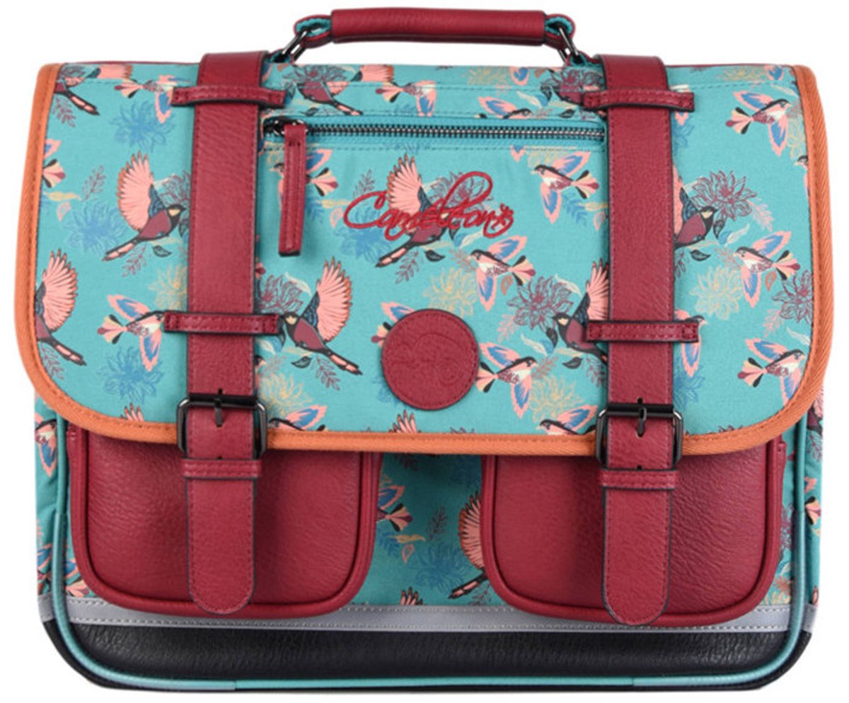 Caméléon schooltas 38cm - Red Bird