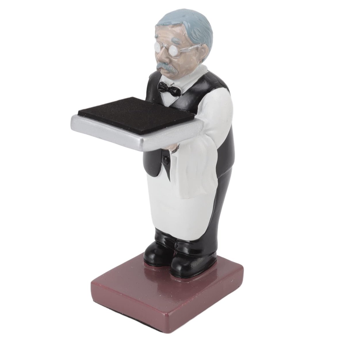 Store_7 - Man Horloge Stand - Horloge Display Stand - Sterk en slijtvast - Zwart - Multifunctionele houder - Geschikt voor sieraden - Hars figuur m...