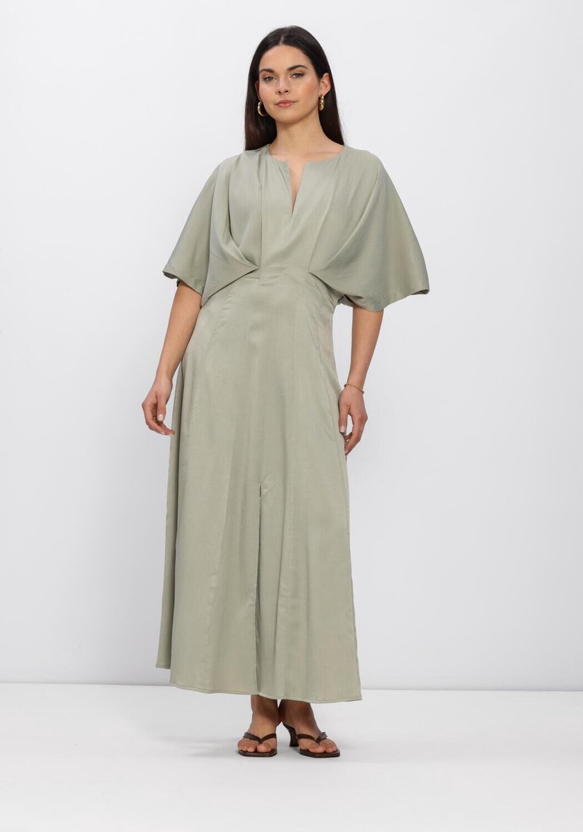 Copenhagen Muse Cmvianna-dress Dames - Jurk - Khaki - Maat M