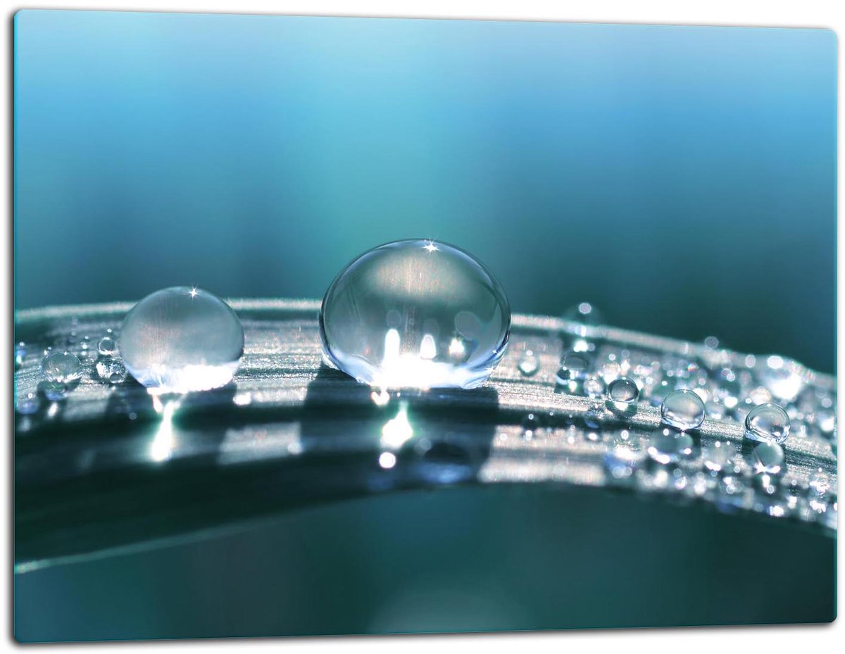 TMK ArtDeko - Snijplank Glas - 52x40cm - Kleurrijk - Veilig - Hygiënisch