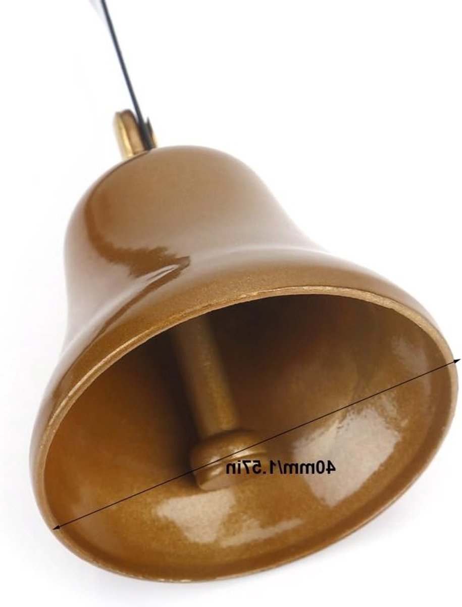 Antieke metalen deurbel voor winkeliers - Vintage interieurdecoratie en anti-diefstal oplossing voor thuisgebruik