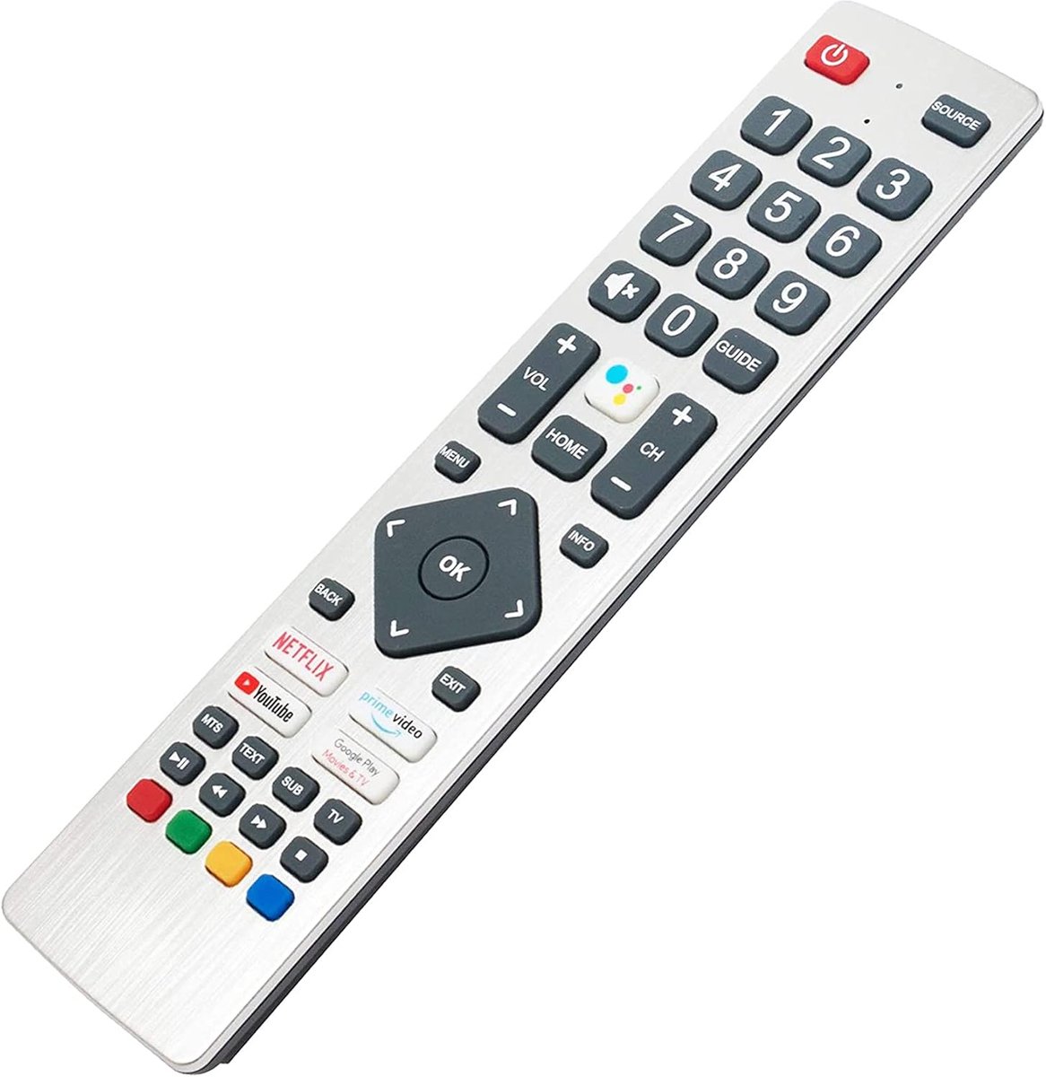 Afstandsbediening - Afstandsbediening TV - TV Bediening - Directe Werking - 10 Meter - Zwart