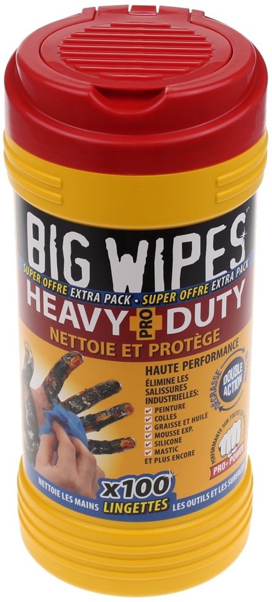 Handreinig doekjes Big Wipes Heavy Duty 80 stuks (Prijs per stuk)