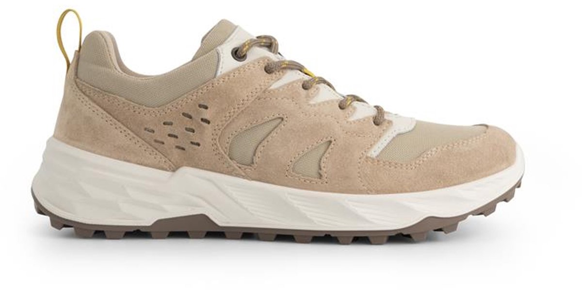 Travelin’ Praesto Heren Lage wandelschoenen Waterdicht Zand Creme