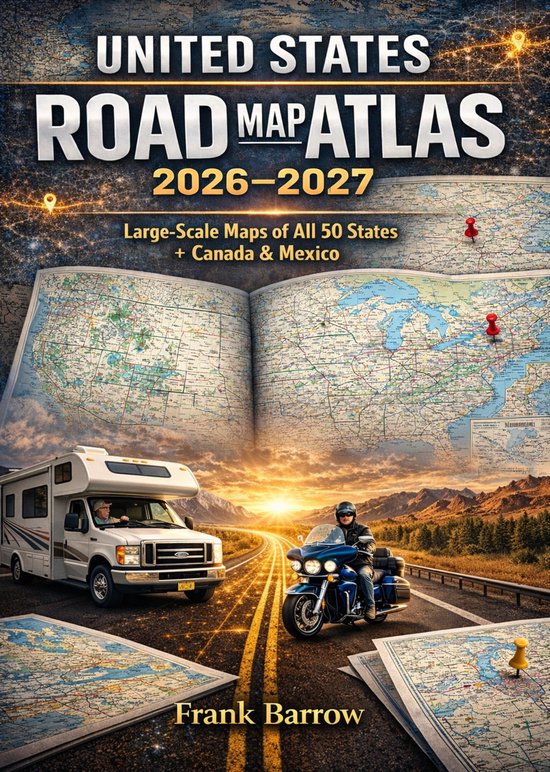 United States Road Map Atlas 2026 2027 Ebook Frank Barrow 550x772 