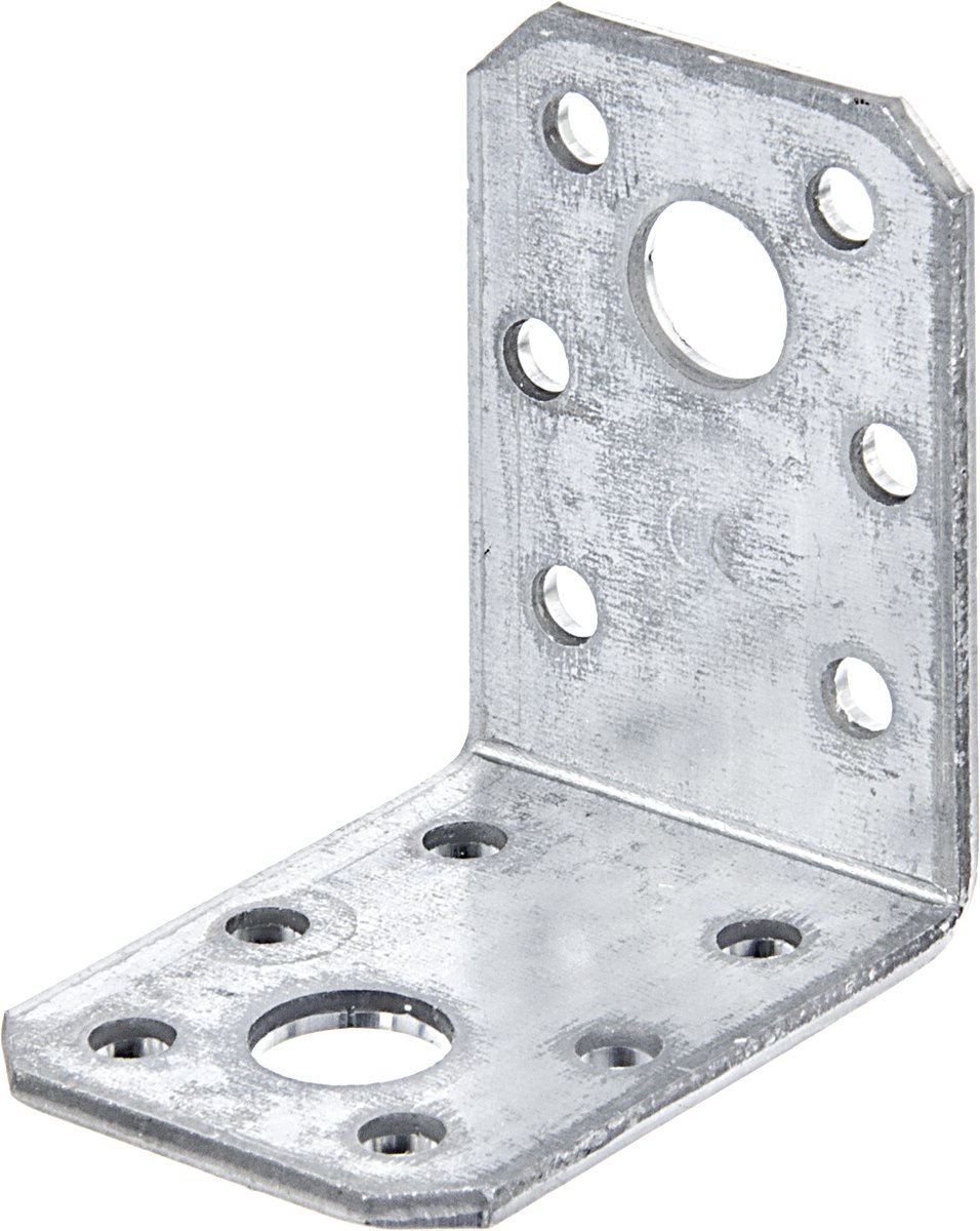 Alberts 329723 hoekverbinder | sendzimir verzinkt | 50 x 50 x 35 mm | set van 50