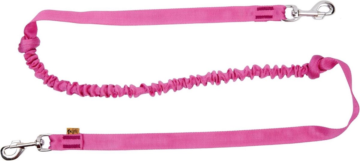 Hondenloopriem - Handsfree riem - Honden trainen - 4-in-1 multifunctioneel - 150 cm - roze