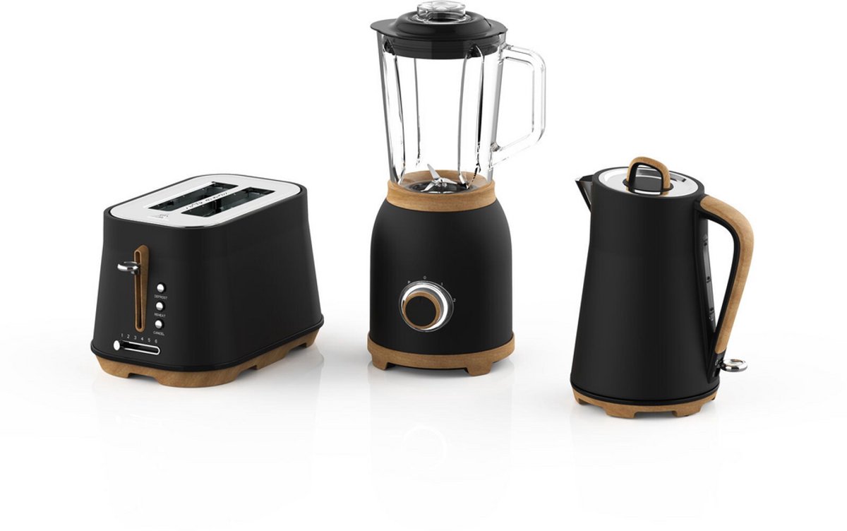 Witt Premium Element Ontbijtset Zwart