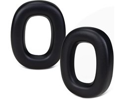 Vervangende oorkussens Geschikt voor de Bowers & Wilkins PX8/PX7 S2 draadloze noise-cancelling hoofdtelefoon (niet compatibel met de PX7). De oorkussens zijn gemaakt van geluidsisolerend traagschuim en zacht kunstleer, in het zwart.