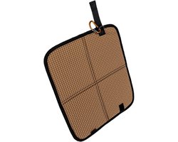 Seat Pad - Anti vocht opvouwbare stoel mat - met karabiner clip - draagbare camping stoel kussen - voor camping - wandelen - luchtvaart - reizen - sport -evenement - gazon - park - natte vloer