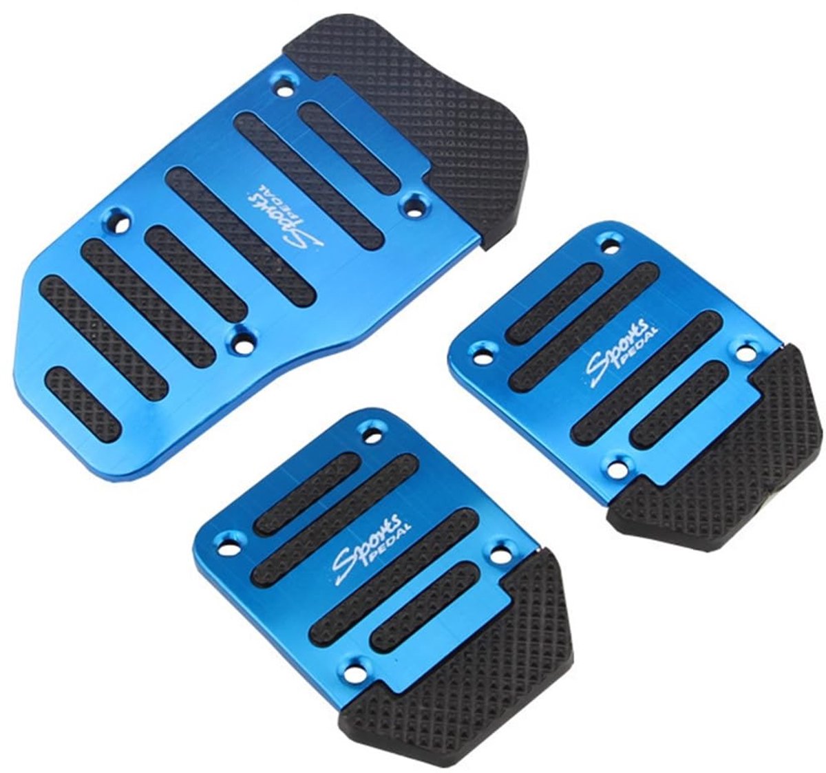 Set van 3 Anti-slip Pedal Covers voor Auto - Veilig en Comfortabel Rijden