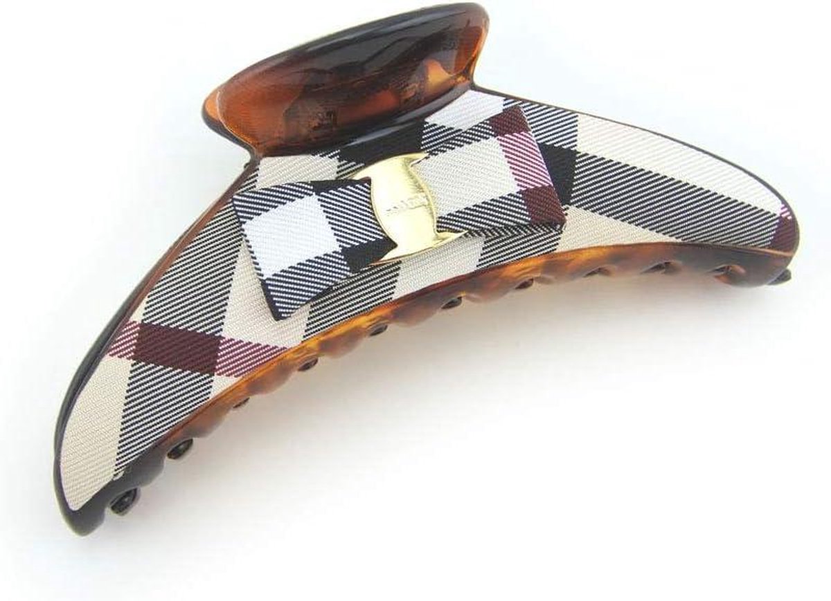 Haarklauw Clip - Haar Clip - Bruiloft Feest - Halve Cirkel - 4.7 Inch - Zwart