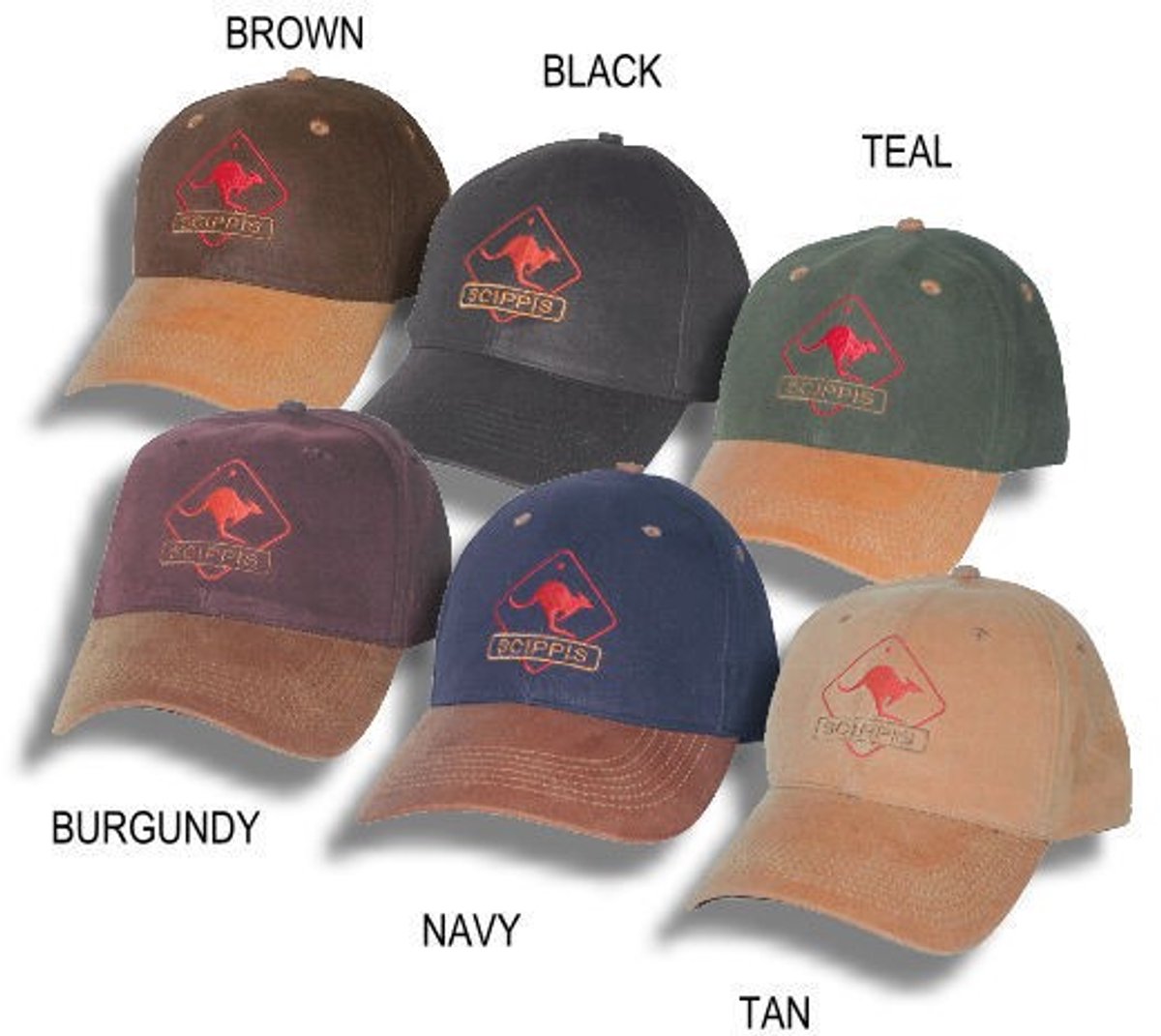 Waxpet Scippis OILSKIN CAP brown, one size
